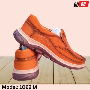 Leather Casual Shoe | Model 1062 M | Mustard